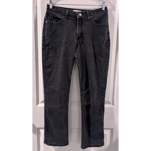 RIDER Jeans By‎ LEE Women’s 10 Petite (Black) Relax For Straight Leg 10P